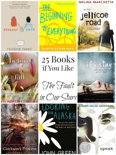 what books are similar to the fault in our stars